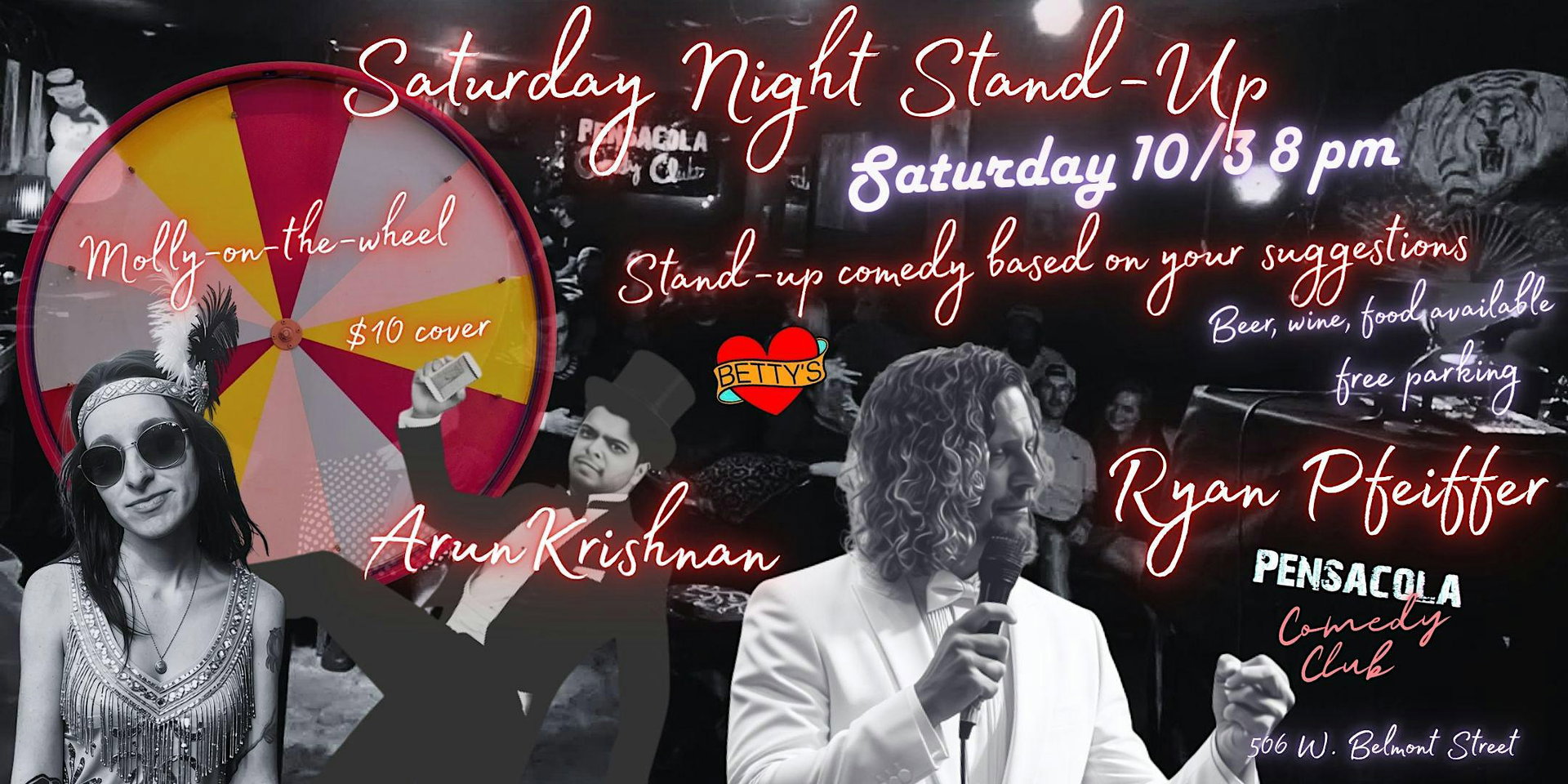 Saturday Night Stand-Up at Pensacola Comedy Club