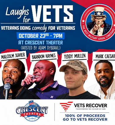 Laughs For Vets at Crescent Theater