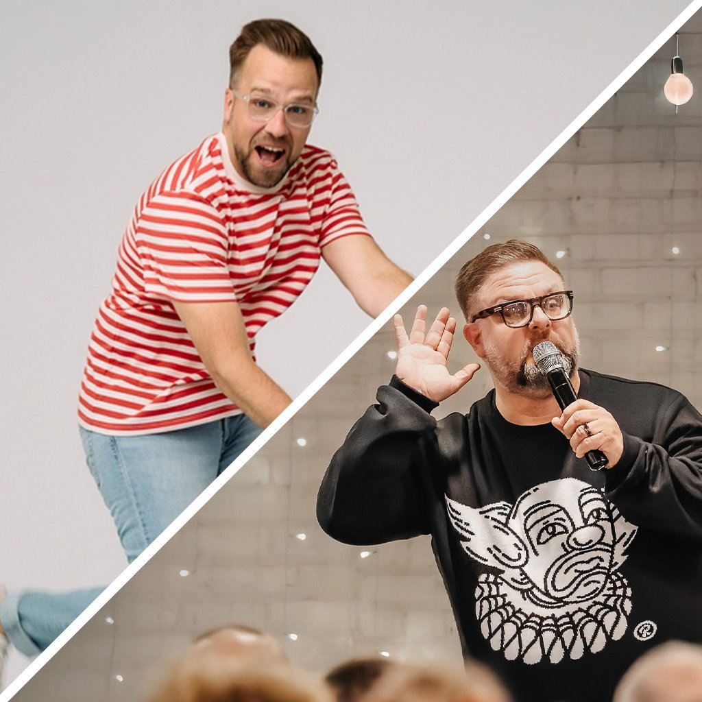 Josh Wilson & Corey Mann at Funny Pharm Comedy Club