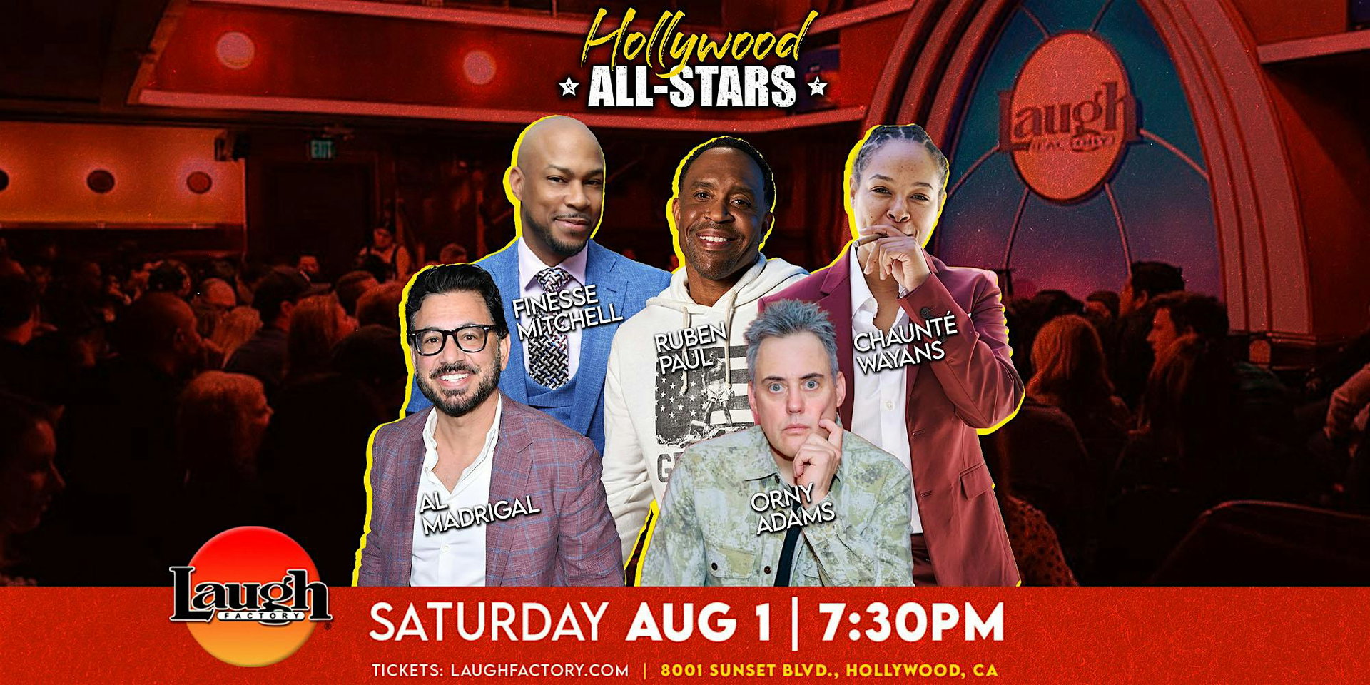 Hollywood All-Stars at The Laugh Factory Hollywood
