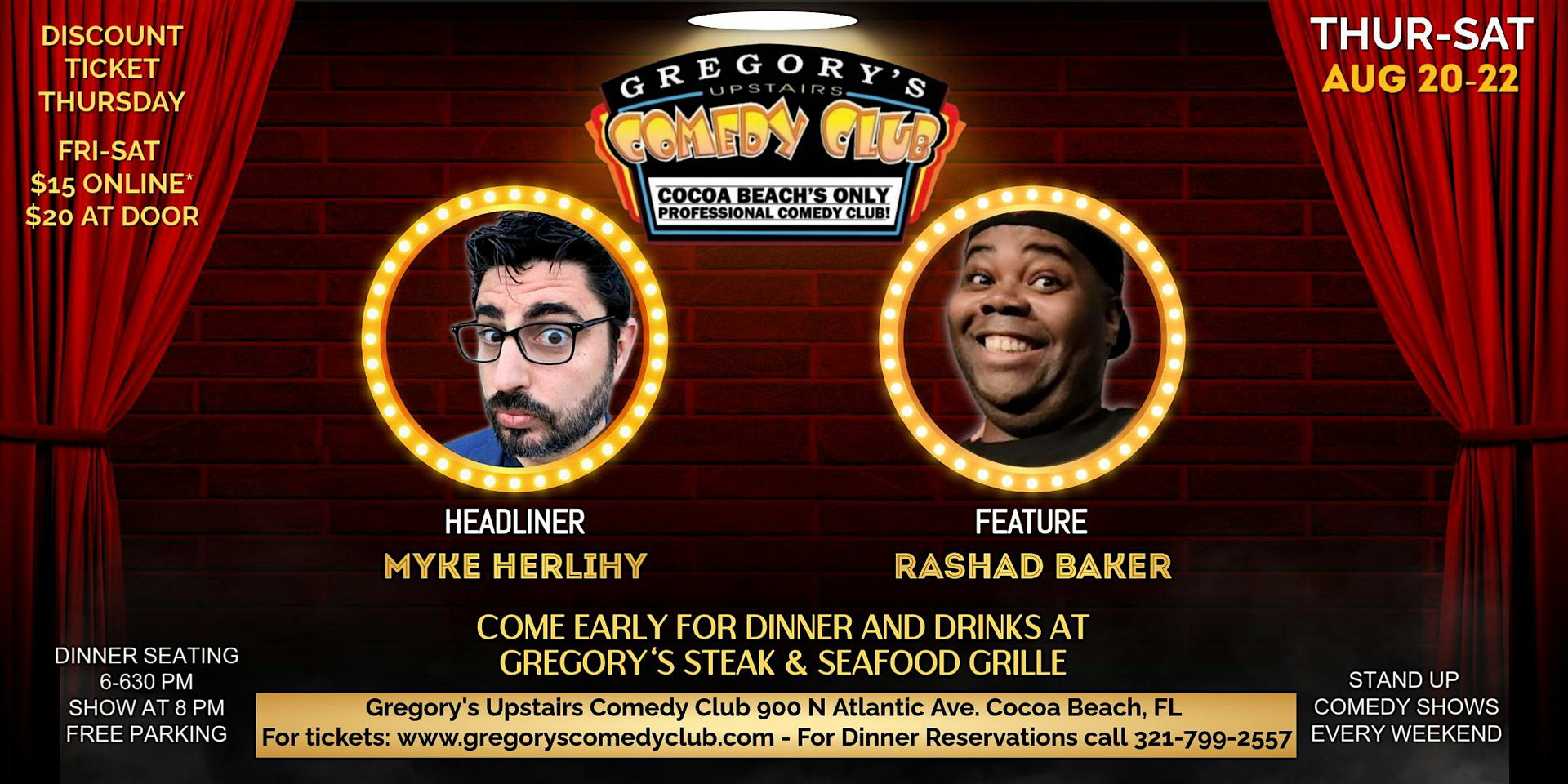Gregory's Comedy Club at Gregory's Upstairs Comedy Club