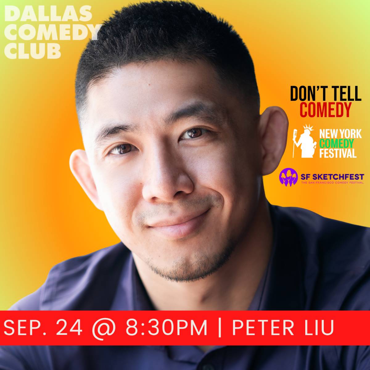 Peter Liu at Dallas Comedy Club