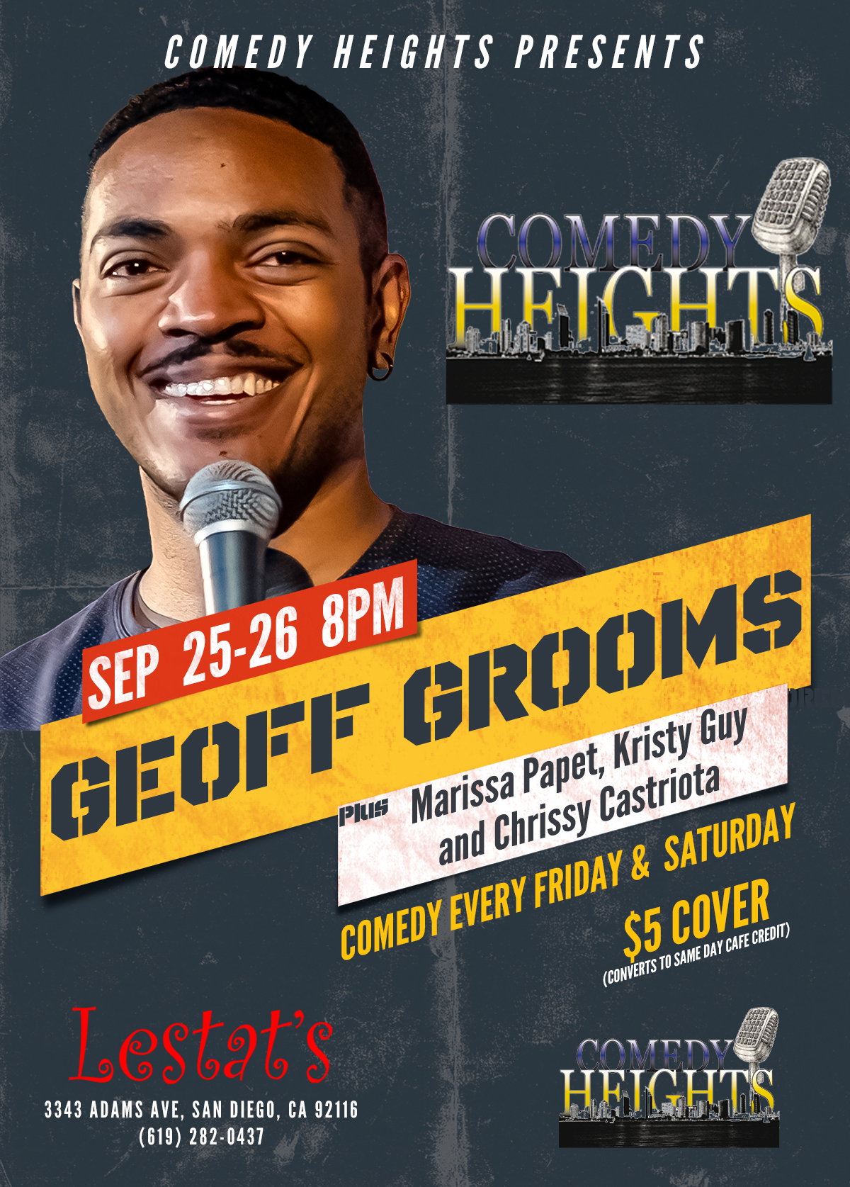 Geoff Grooms at Comedy Heights