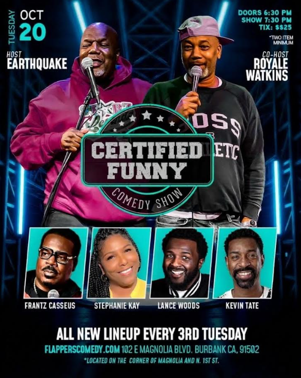 Certified Funny at Flappers