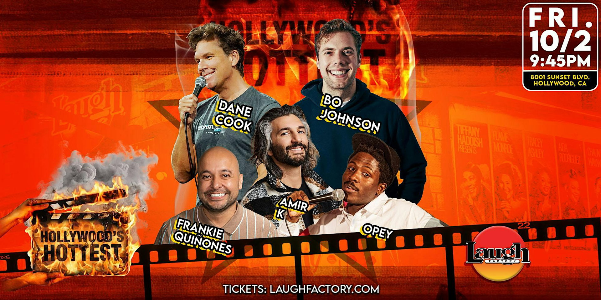 Hollywood's Hottest at The Laugh Factory Hollywood