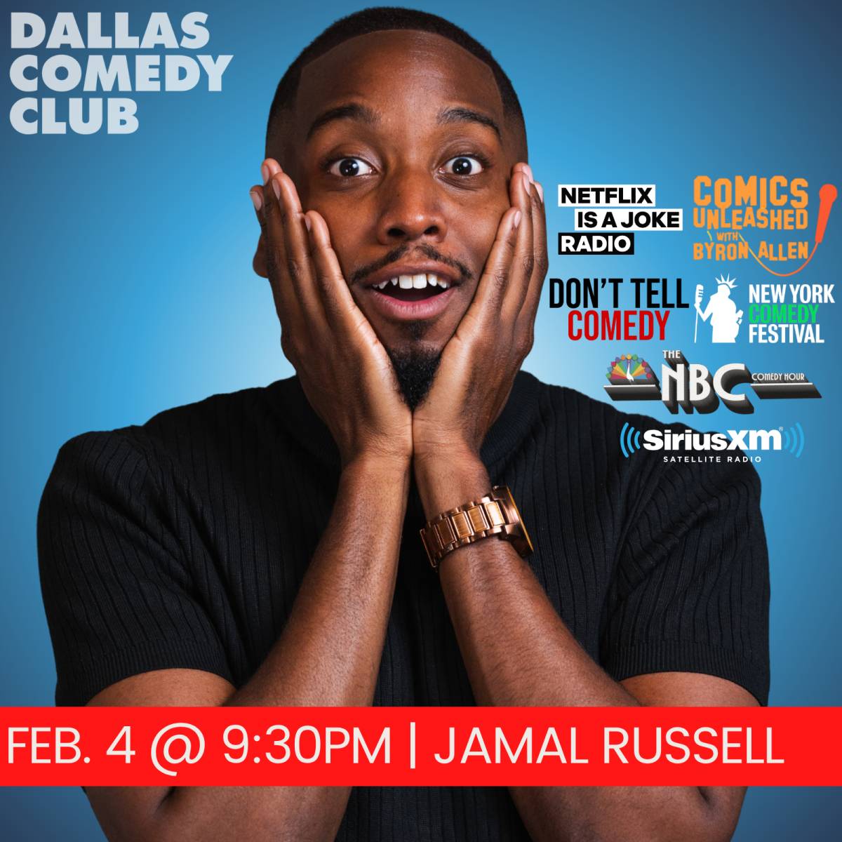 Jamal Russell at Dallas Comedy Club