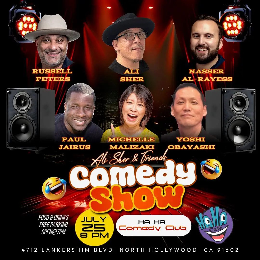 Ali Sher & Friends Comedy Show at HaHa Comedy Club