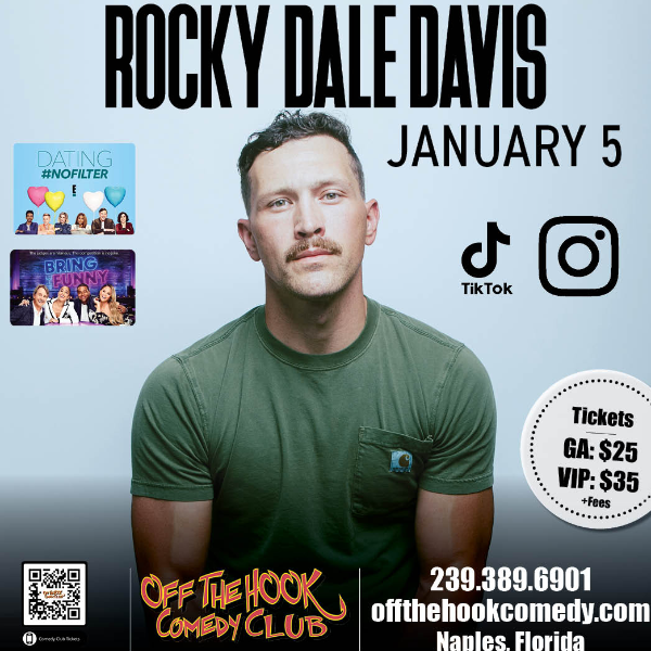 Rocky Dale Davis at Off The Hook Comedy Club
