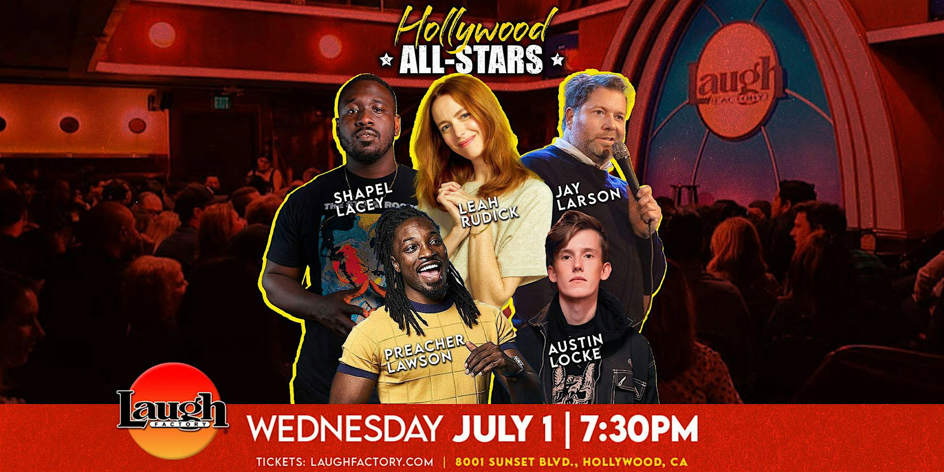 Hollywood All-Stars at The Laugh Factory Hollywood