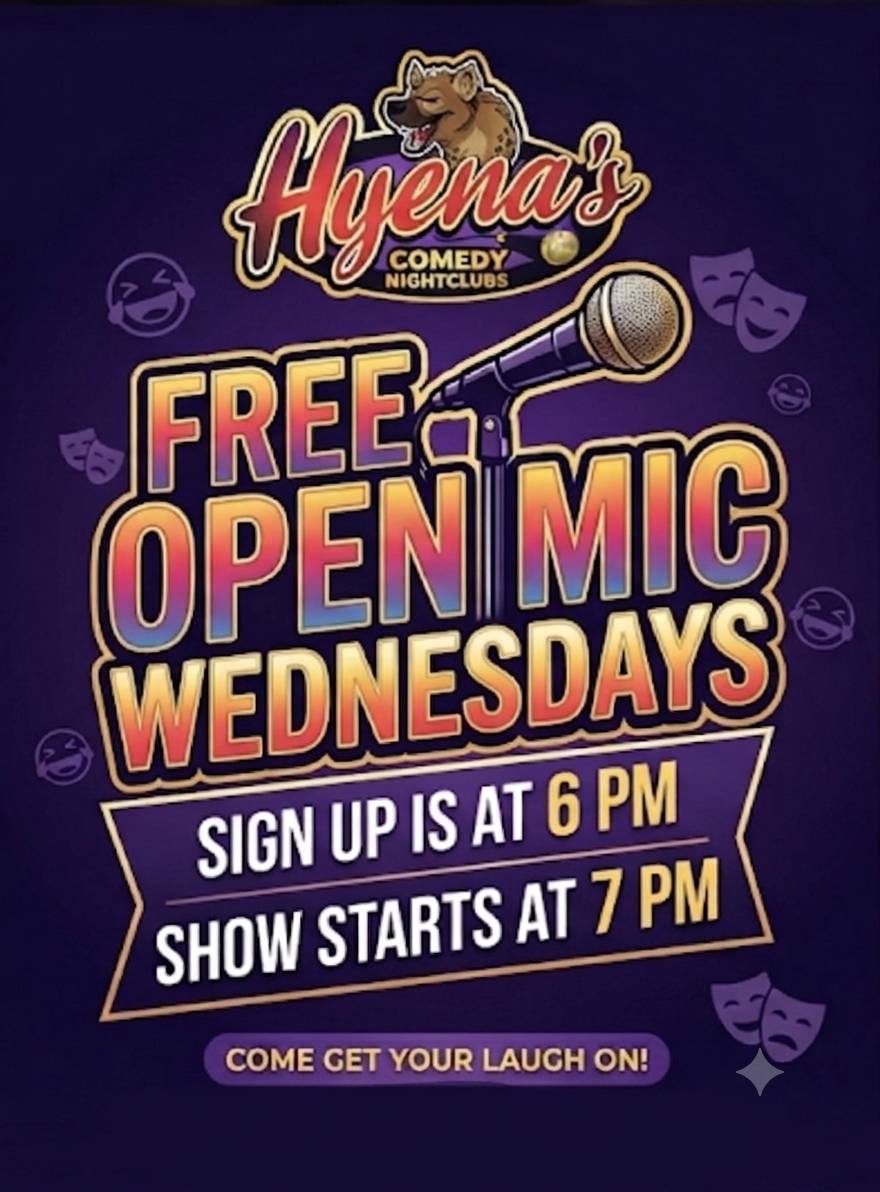 Hyena's Open Mic Night at Hyena's Comedy Night Club Albuquerque