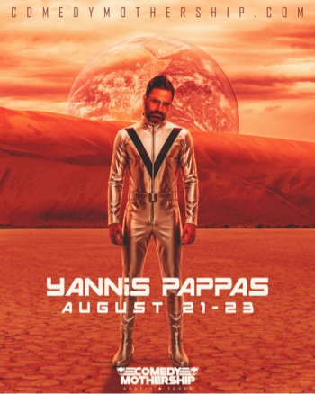 Yannis Pappas at Comedy Mothership