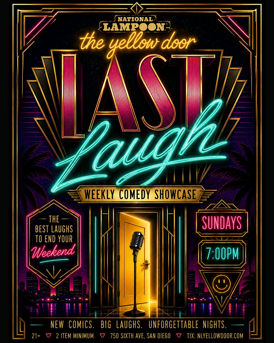 Last Laugh! at National Lampoon: The Yellow Door
