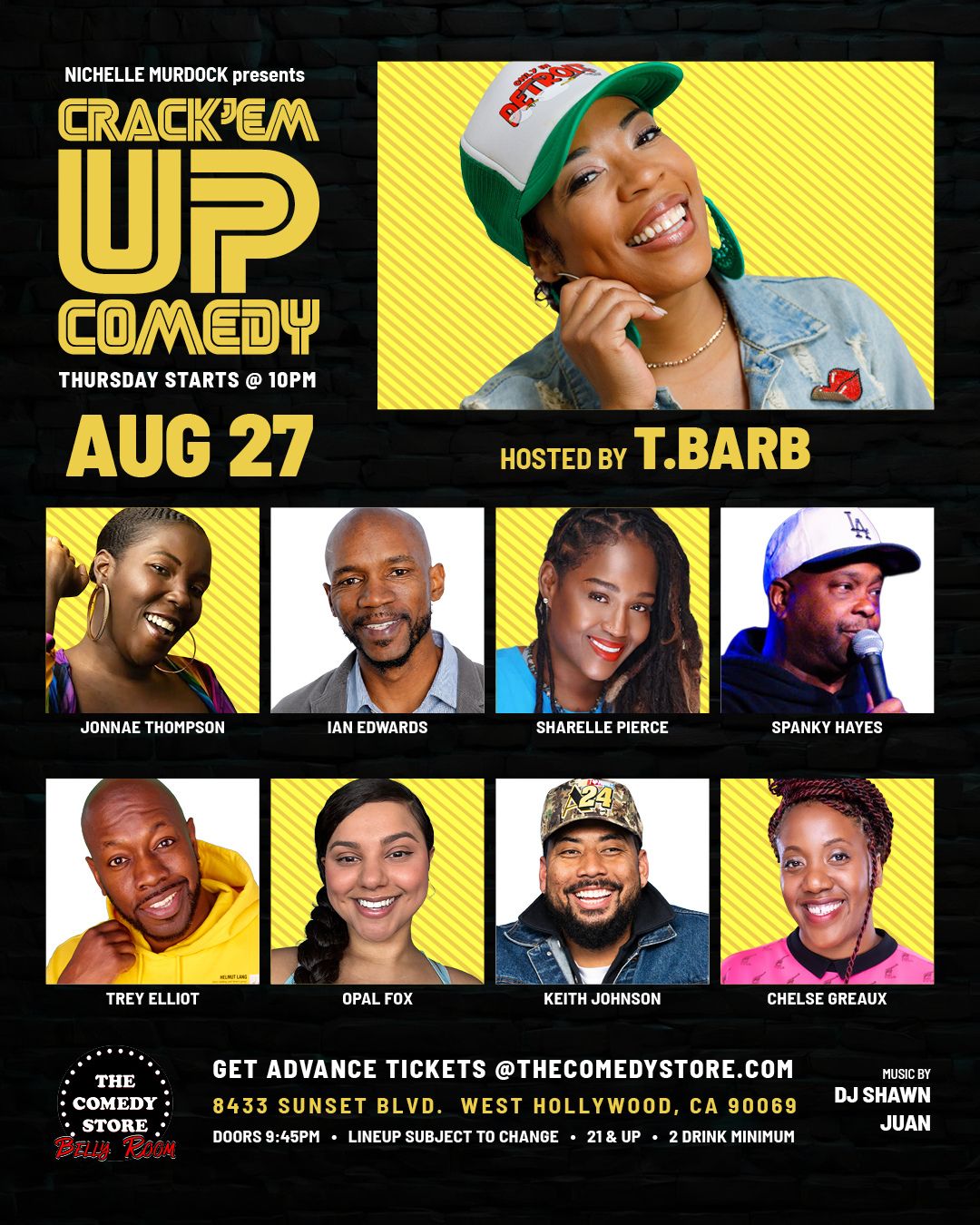 Crack'Em Up Thursdays at The Comedy Store