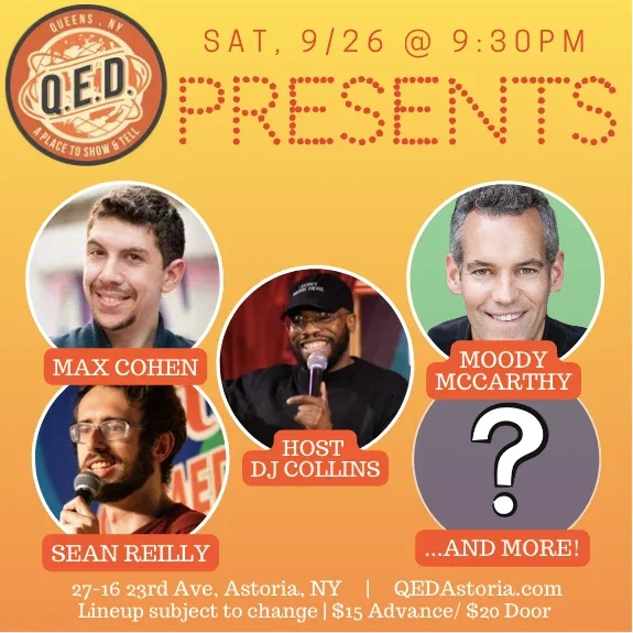 QED Presents at Q.E.D. Astoria
