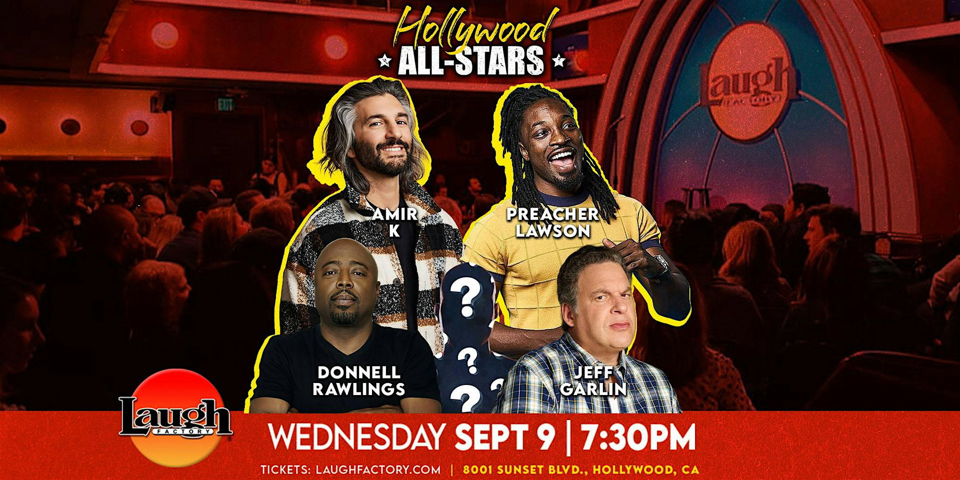 Hollywood All-Stars at The Laugh Factory Hollywood