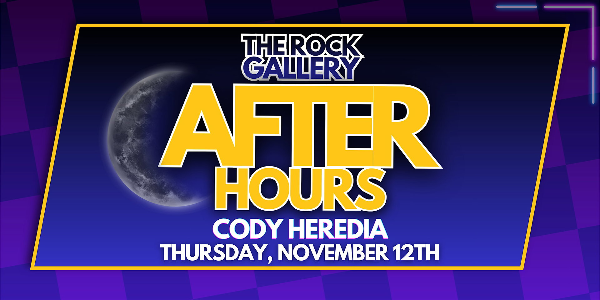 Cody Heredia Stand-Up Comedy Show at The Rock Gallery Comedy Club