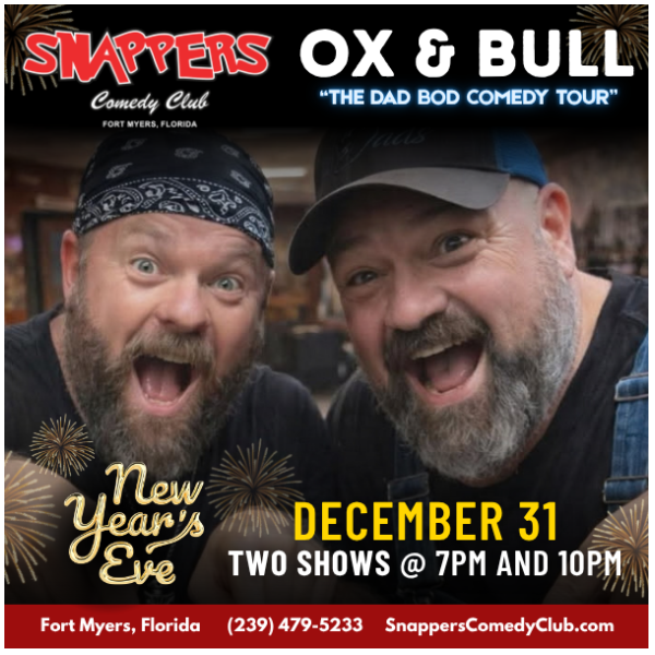 OX and Bull at Snappers Comedy Club Fort Myers