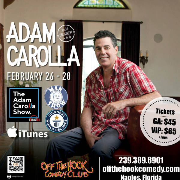 Adam Carolla at Off The Hook Comedy Club