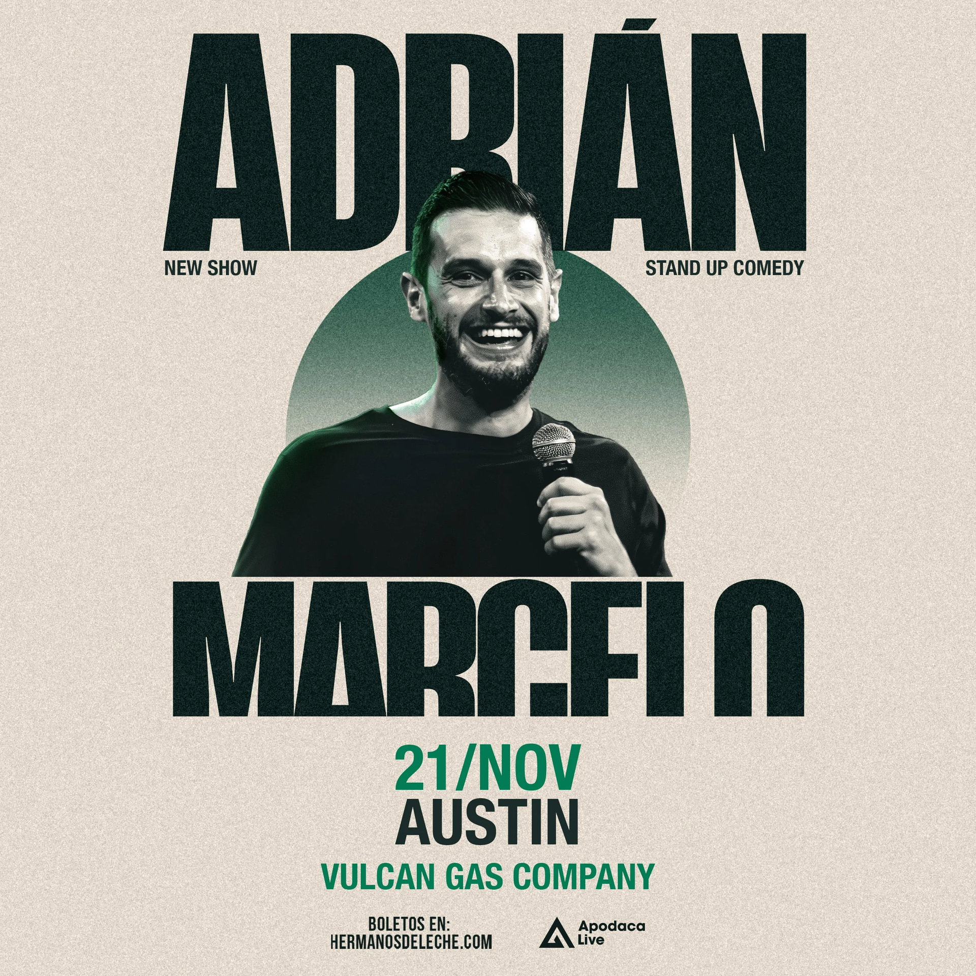 Adrián Marcelo Live at Vulcan Gas Company