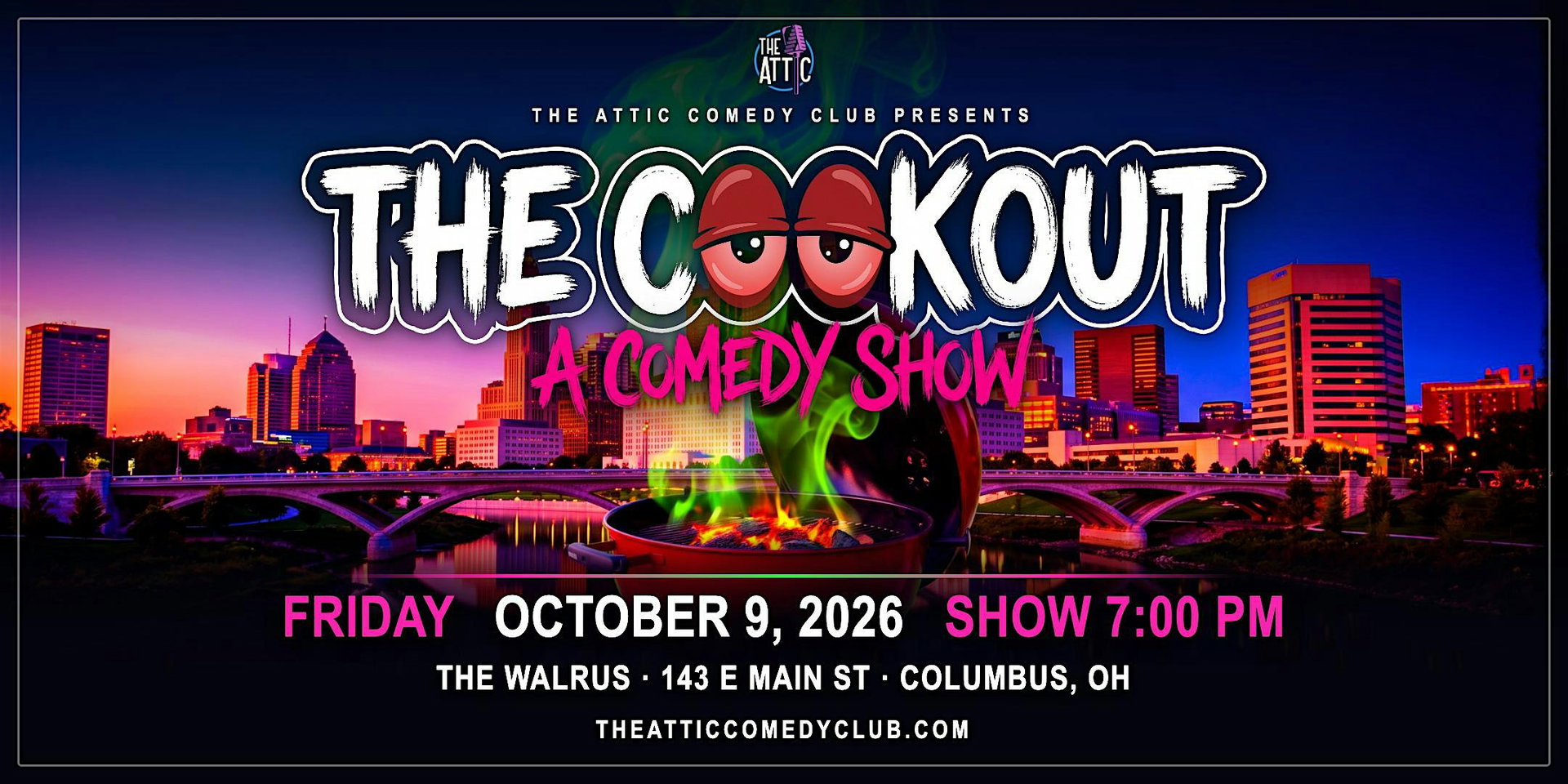The Cookout Comedy Show at The Attic Comedy Club