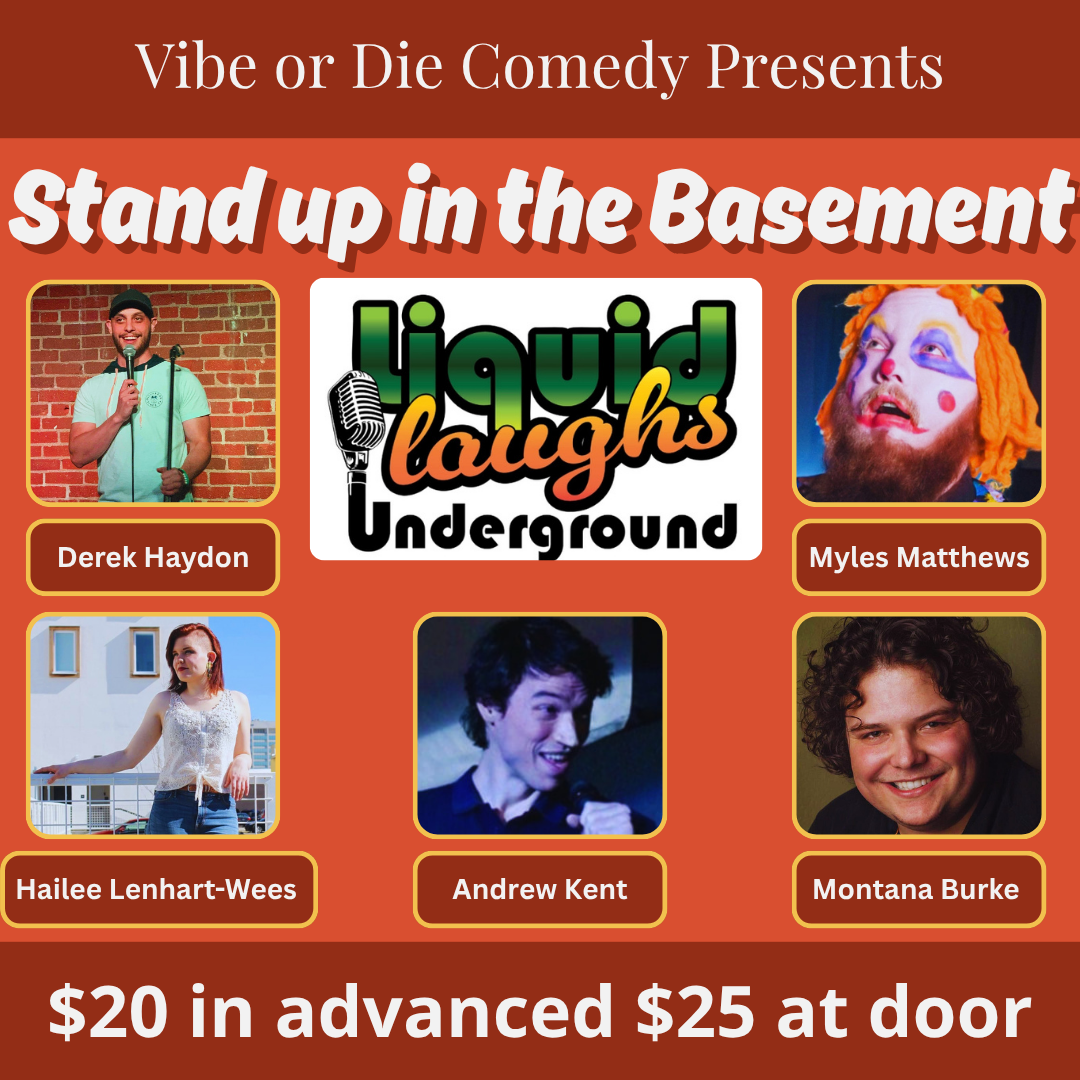 Stand Up in the Basement at Liquid Laughs Comedy Club