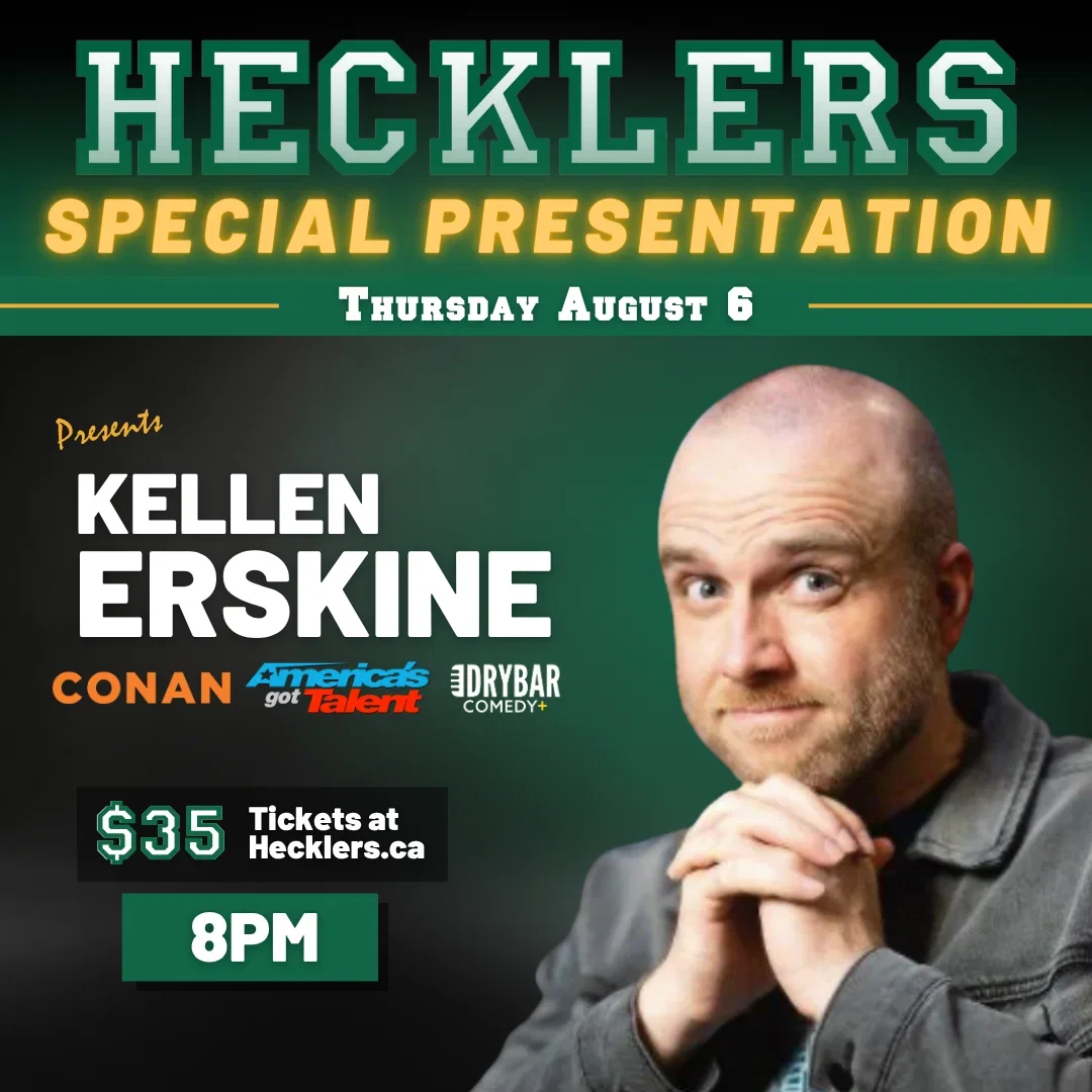 Kellen Erskine at Hecklers Bar & Grill