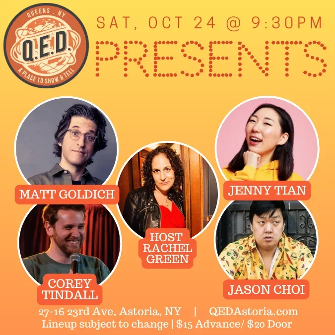 QED Presents at Q.E.D. Astoria