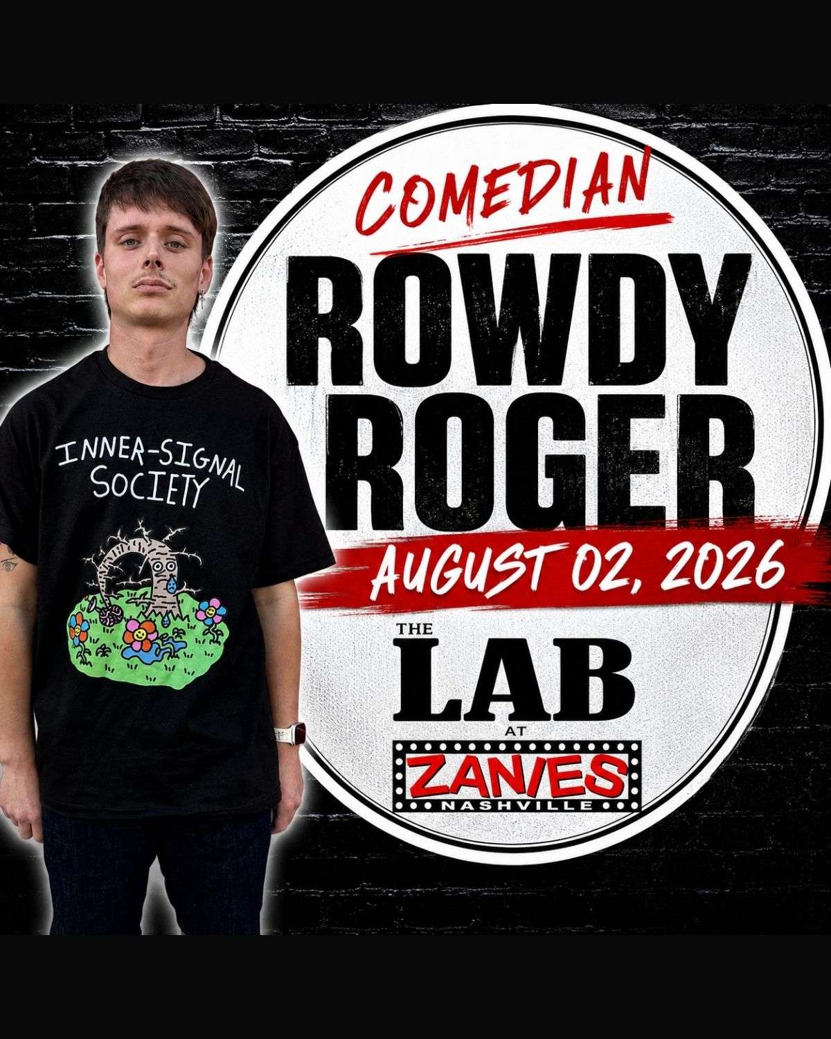 Rowdy Roger at Zanies Comedy Club Nashville