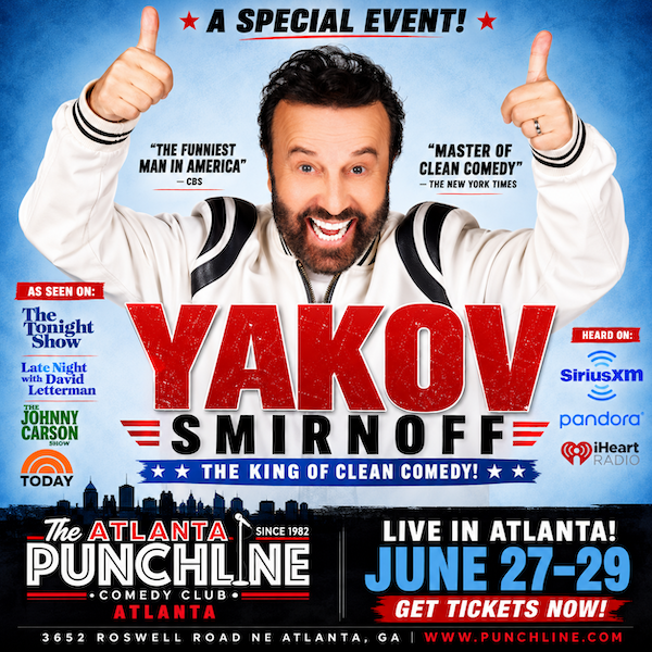 Yakov Smirnoff at The Punchline
