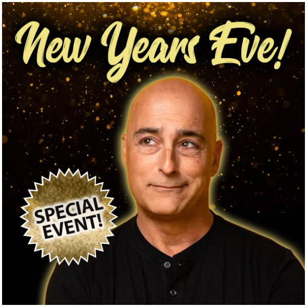 NYE with Cash Levy at Rooster T. Feathers Comedy Club