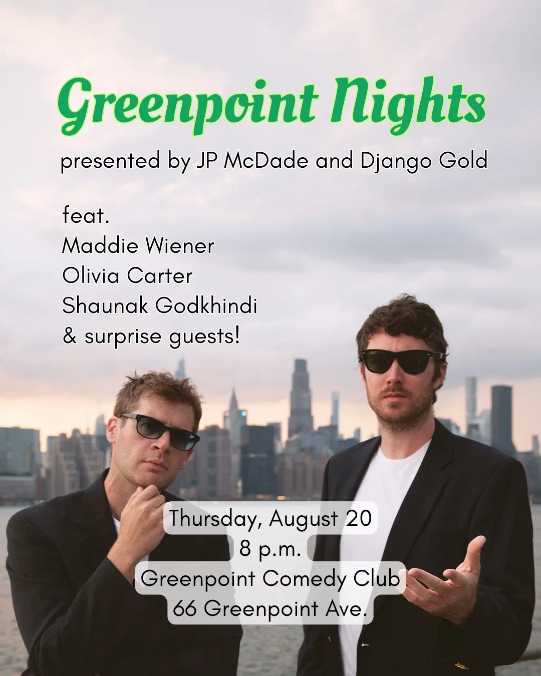 Greenpoint Nights at Greenpoint Comedy Club
