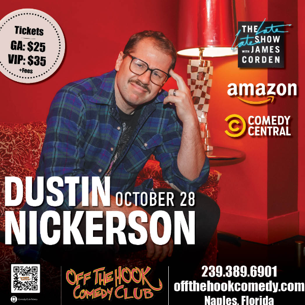 Dustin Nickerson at Off The Hook Comedy Club