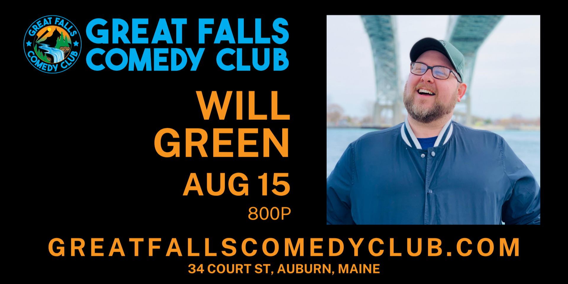 Will Green at Great Falls Comedy Club
