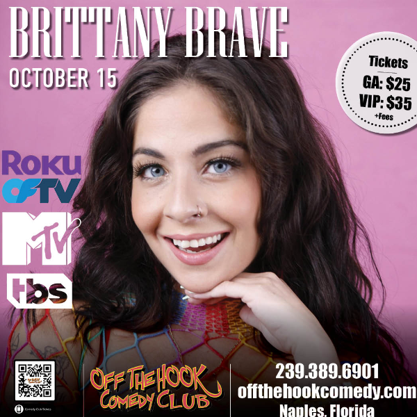 Brittany Brave at Off The Hook Comedy Club