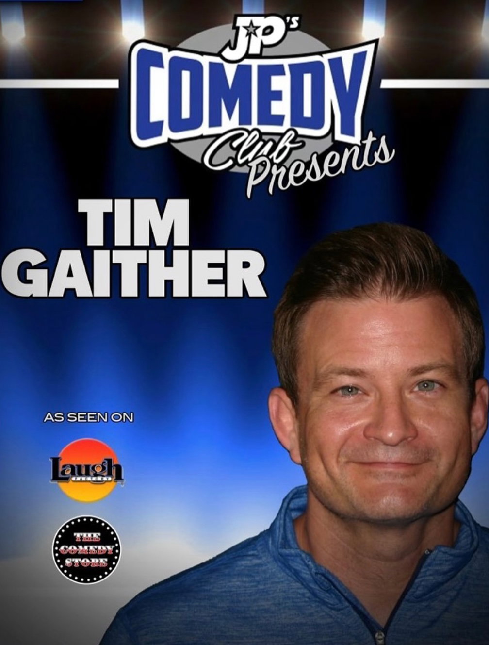 Tim Gaither at JP's Comedy Club