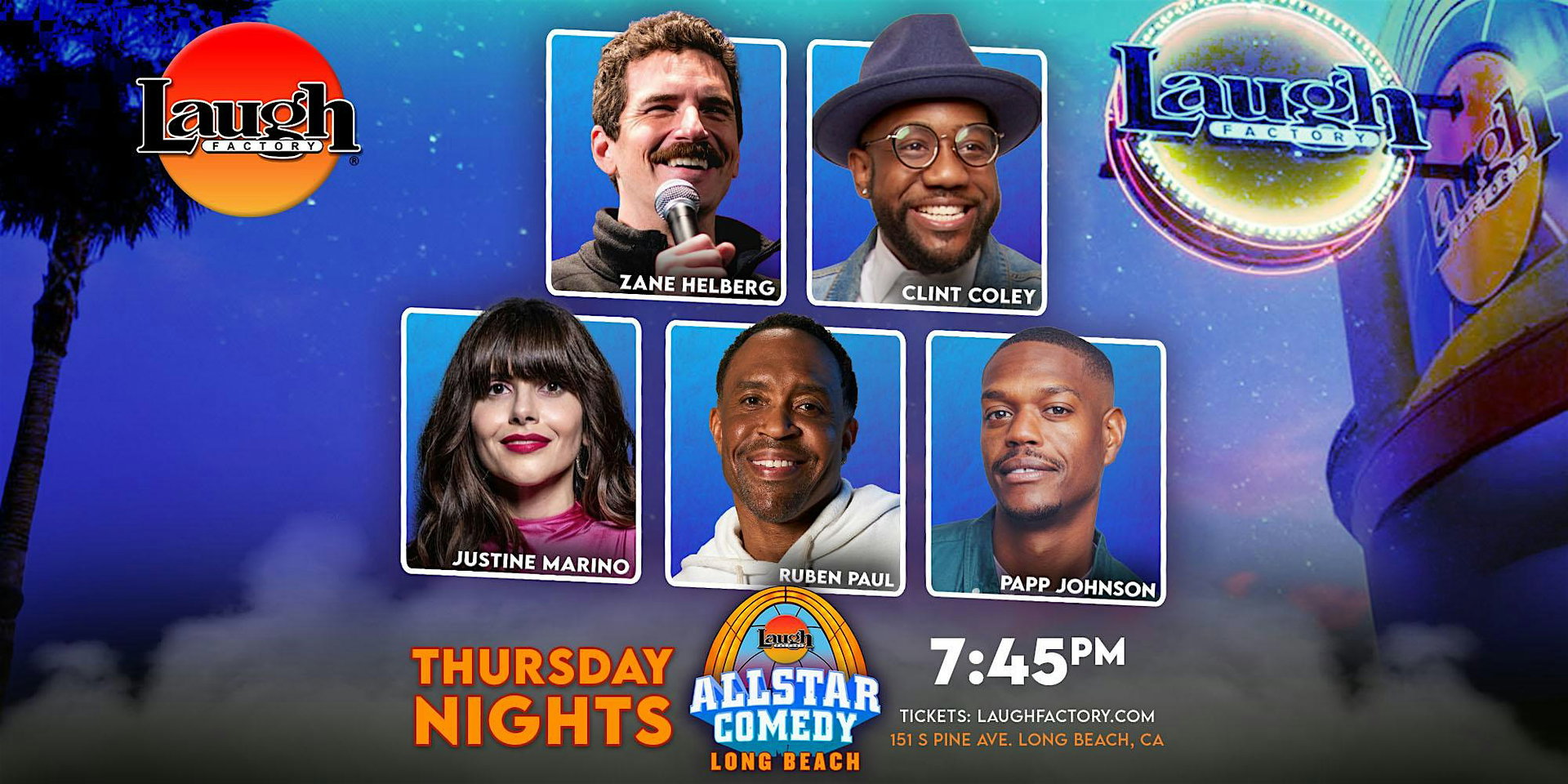 Allstar Comedy at The Laugh Factory Long Beach