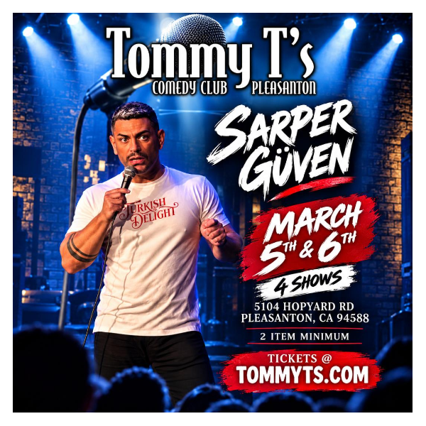Sarper Guven at Tommy T's Comedy Club