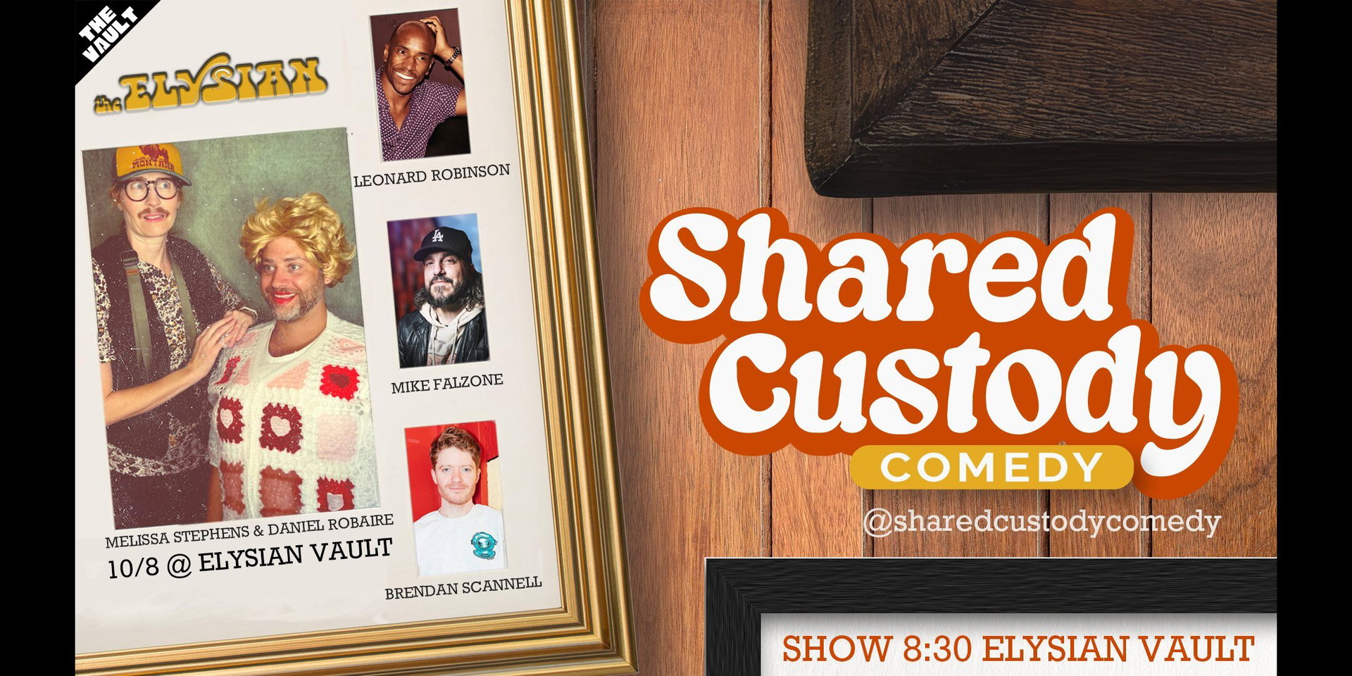 Shared Custody Comedy at The Elysian Theater