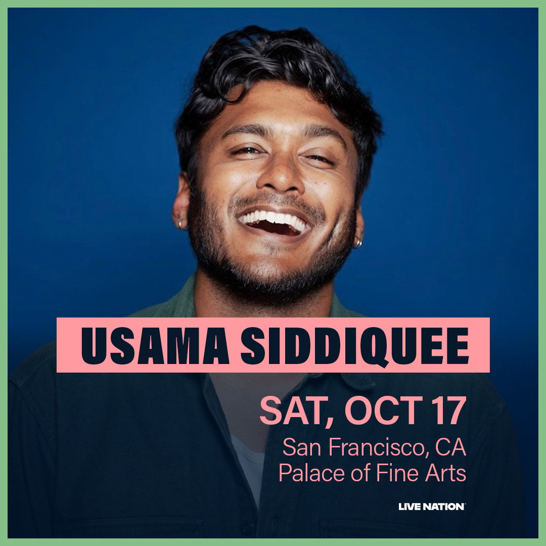 Usama Siddiquee at Palace of Fine Arts Theatre