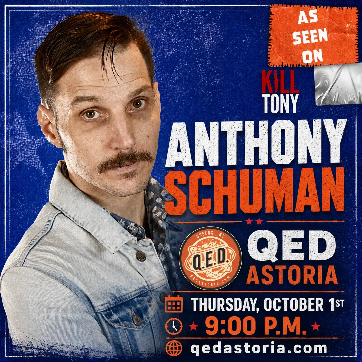 Anthony Schuman at Q.E.D. Astoria