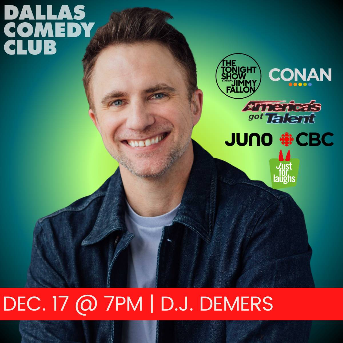 D.J. Demers at Dallas Comedy Club