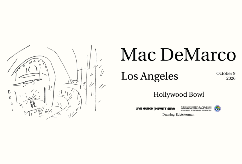 Mac DeMarco at Hollywood Bowl