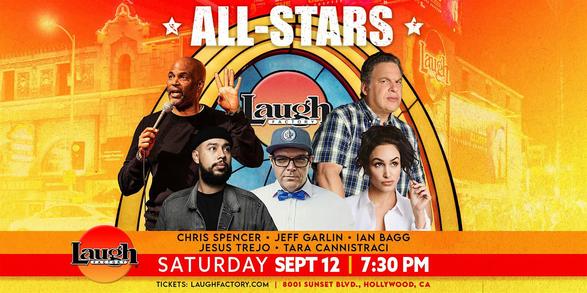 Saturday Night All-Stars at The Laugh Factory Hollywood