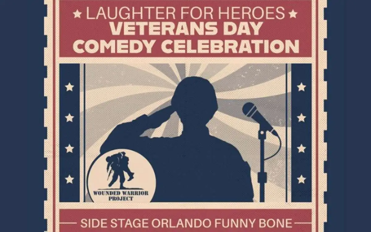 Laughter for Our Heroes: A Veterans Day Comedy Celebration at Orlando Funny Bone Comedy Club