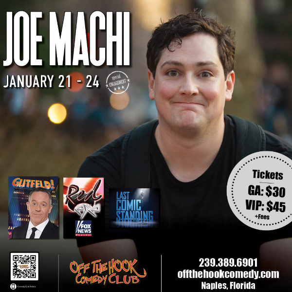 Joe Machi at Off The Hook Comedy Club