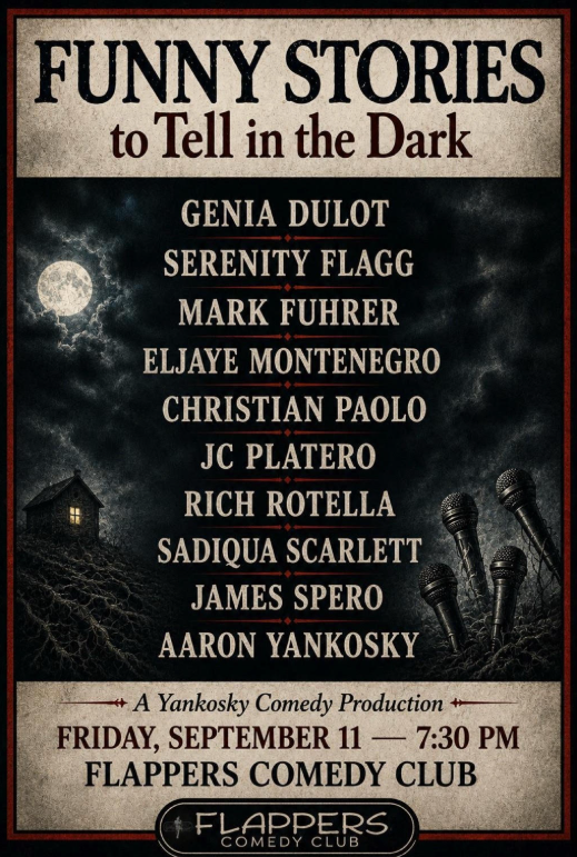 Funny Stories to Tell in the Dark at Flappers