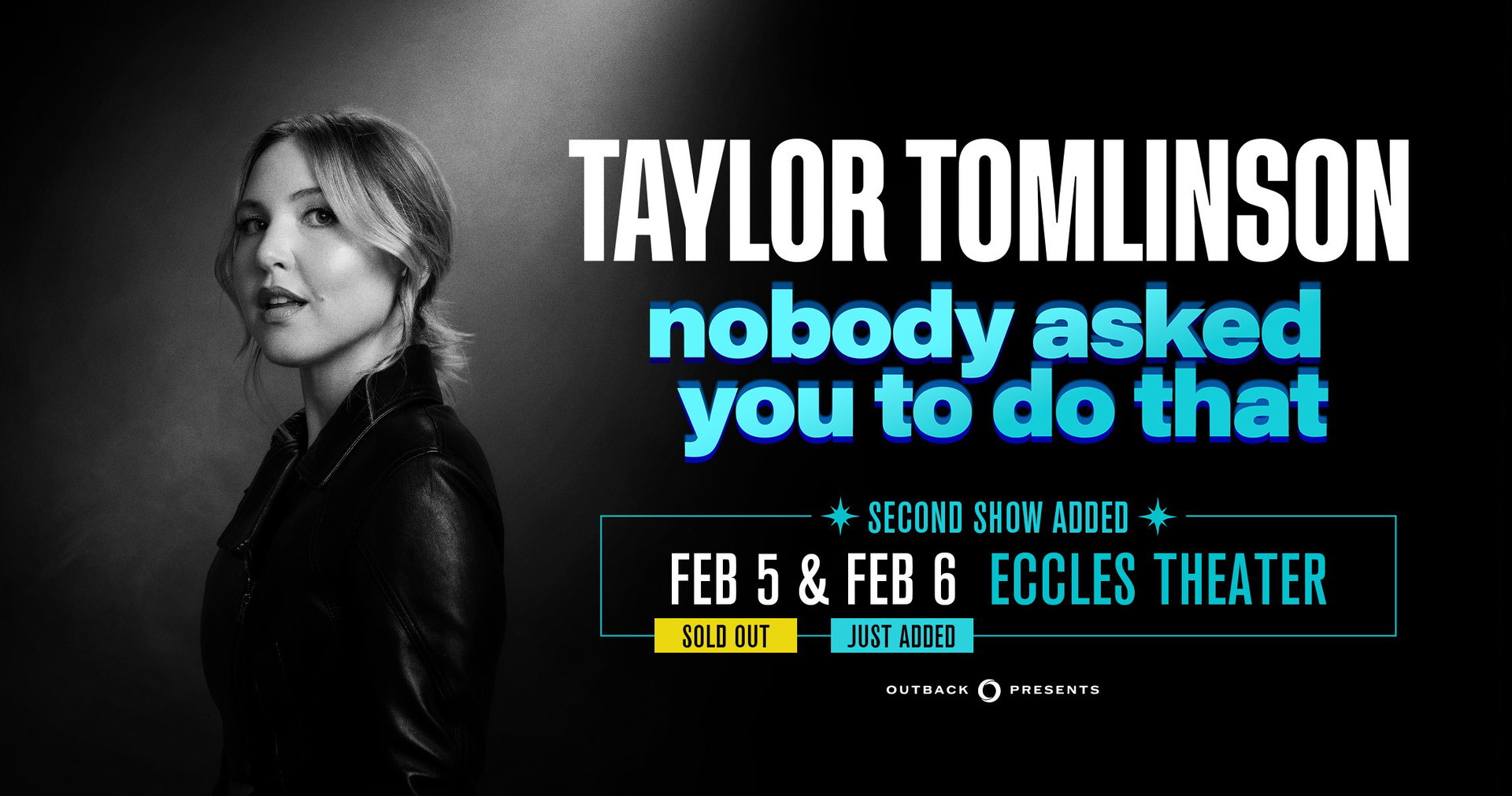 Taylor Tomlinson at Eccles Theater
