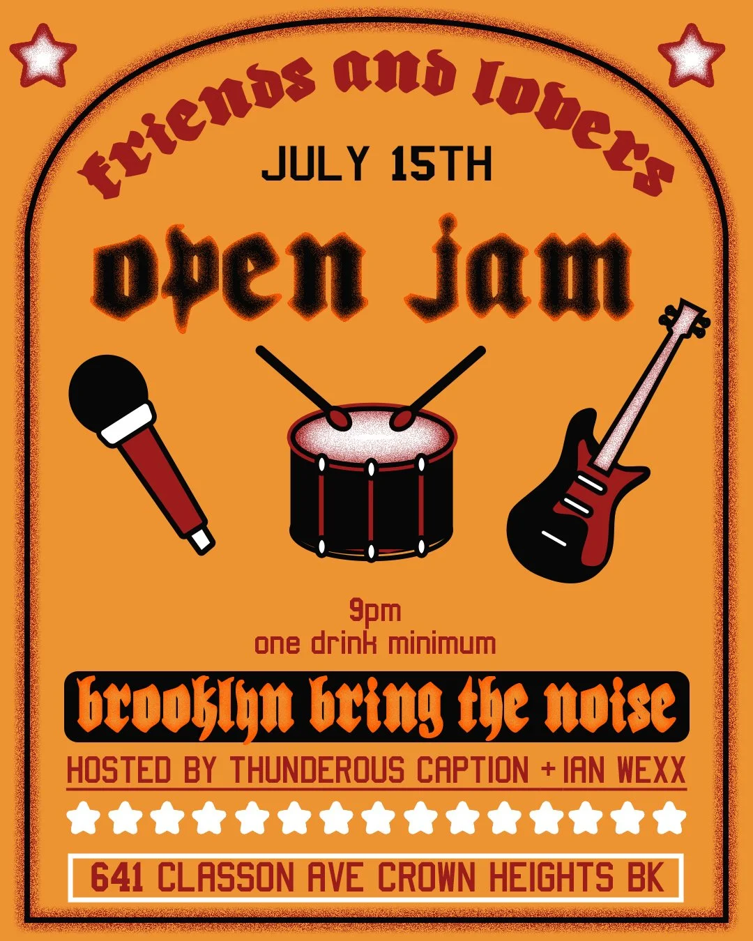 Open Jam at Friends and Lovers