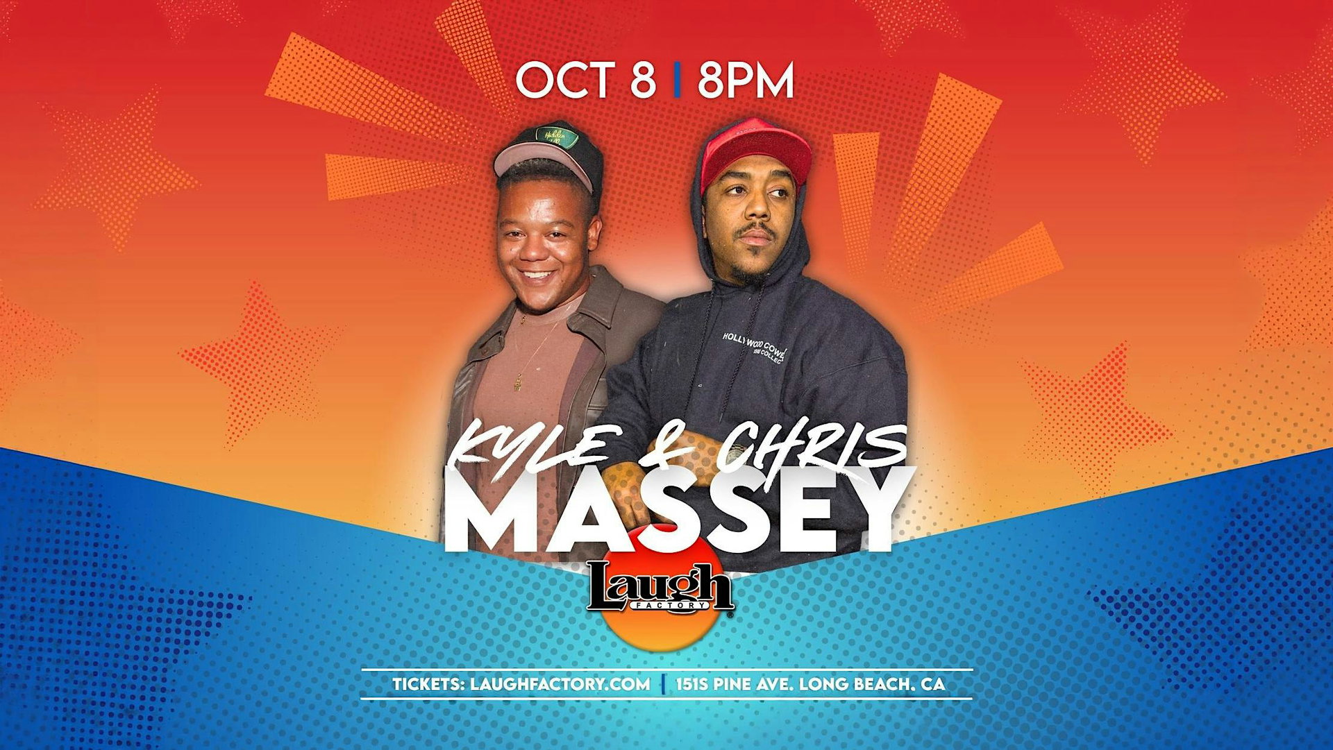 Chris and Kyle Massey at The Laugh Factory Long Beach