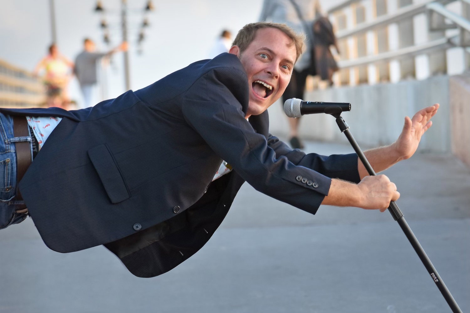 Tom Dustin at Go Bananas Comedy Club